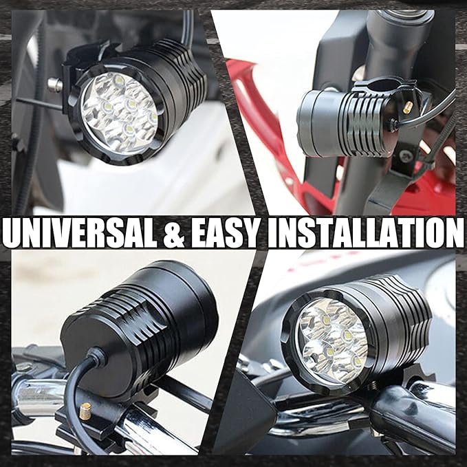 Motorcycle Driving Lights 12-60V 40W 3600LM LED Fog Lights