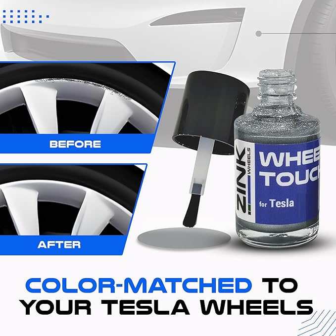 Premium Tesla Wheel Curb Rash Repair Kit