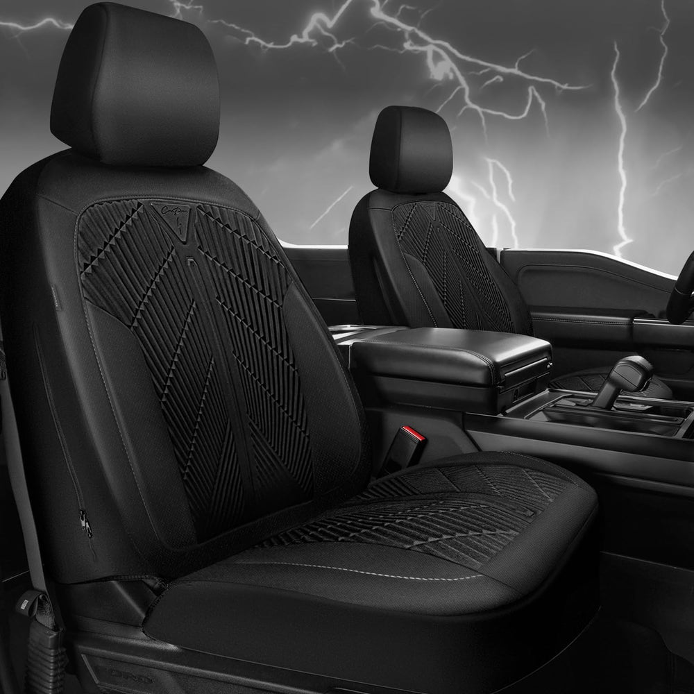 CAR PASS Waterproof Car seat covers Front Seats covers Neoprene Wetsuit, All-...