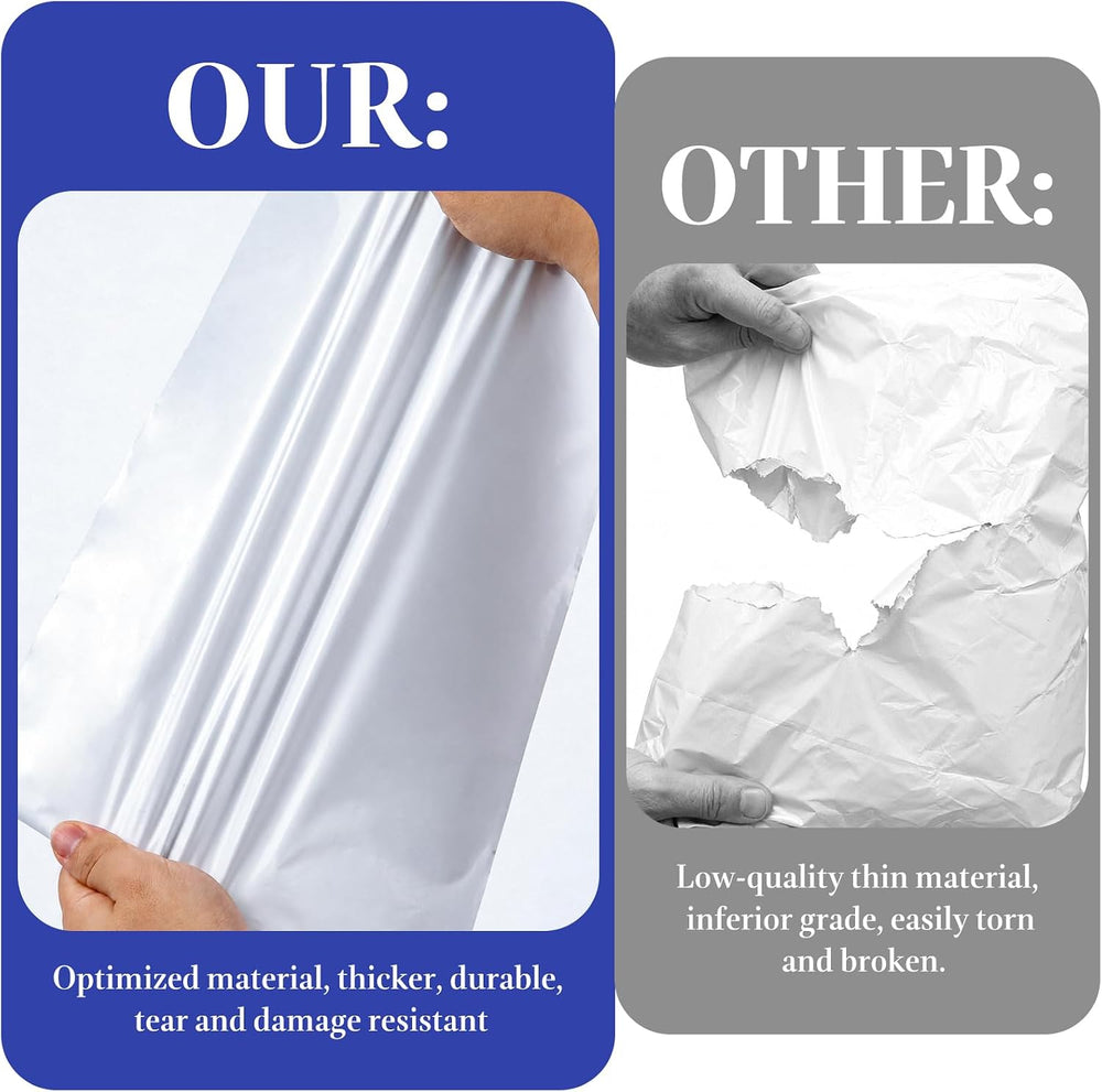 500Pcs Poly Mailers 10x13Inch Adhesive Sealing Envelopes,Mailing Envelopes fo...