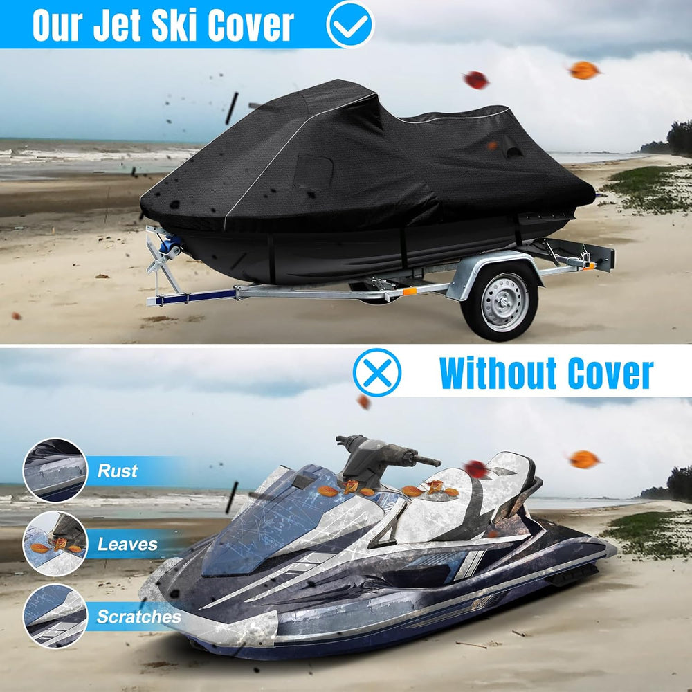 Waterproof Jet Ski Cover for Yamaha 2019-2025 FX SVHO/FX HO OEM Model | 600D ...