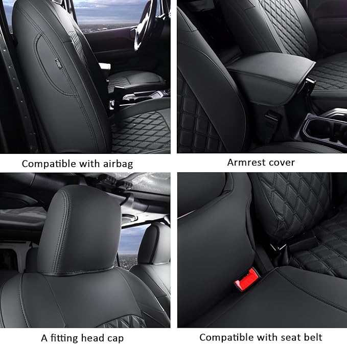 GIANT PANDA Customized Full Set Car Seat Covers