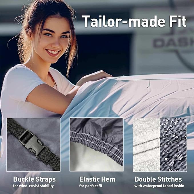 USCarCover Supreme All Weather Protection, Breathable Car Cover