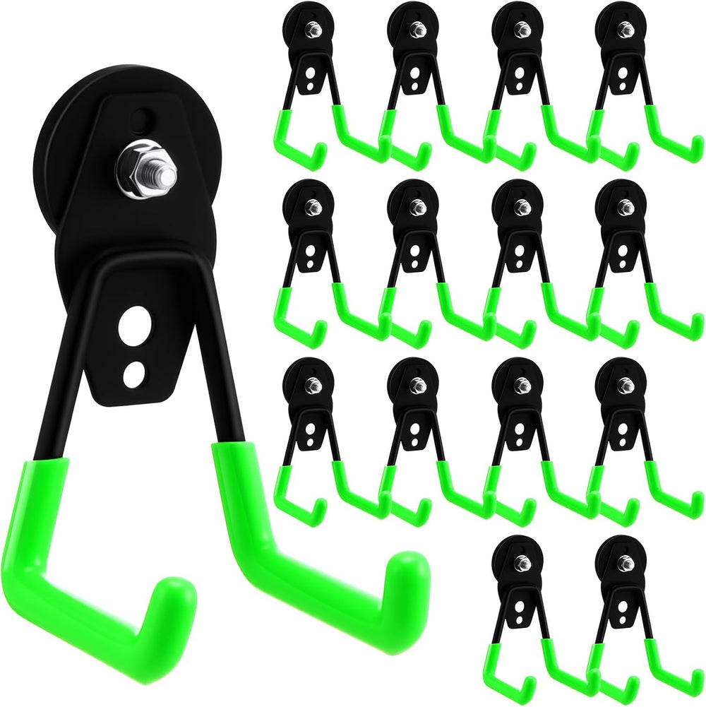 Landhoow Large Magnetic Hooks Heavy Duty Garage Magnet Hooks Strong Storage (...