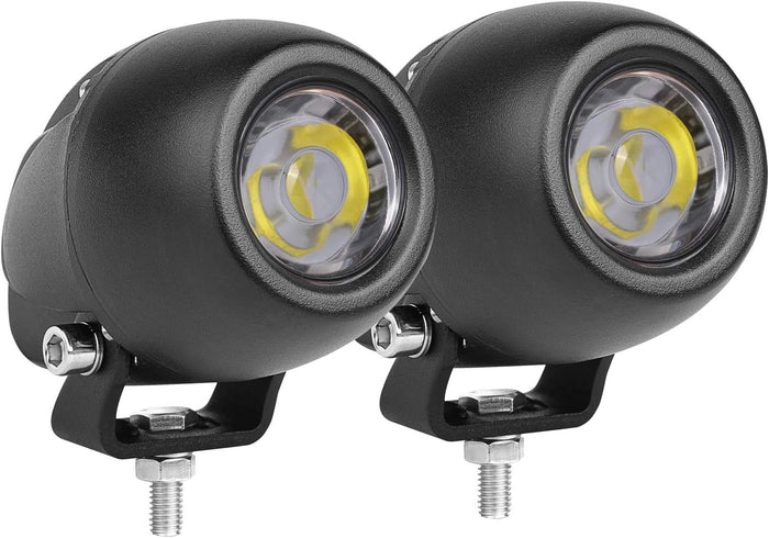 2Pcs 2.7 Inch 50W LED Driving Lights LED Pods Round Work Light Spot Light Motorcycle Driving Fog Lights for Trucks Off Road SUV ATV UTV Boat