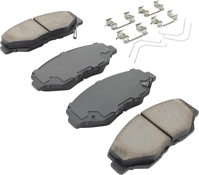 Premium Ceramic Front Brake Pads Compatible