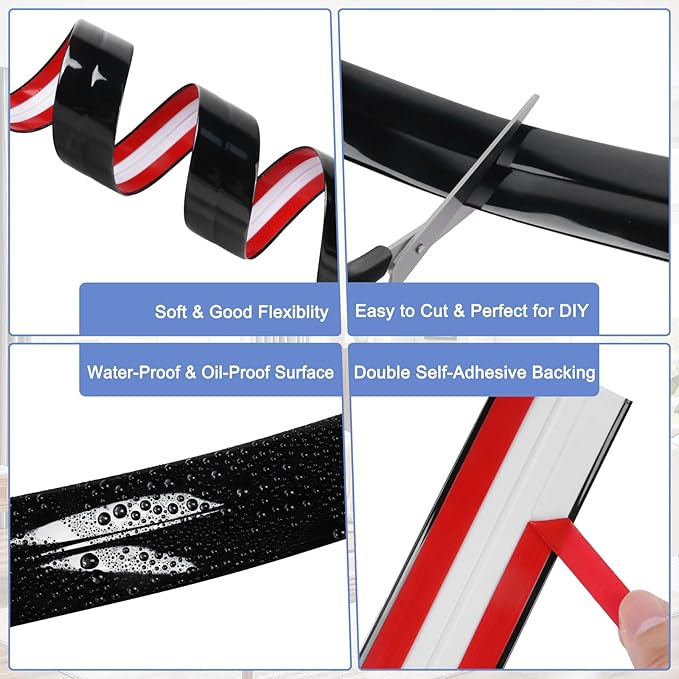 Wall Corner Protector Moulding Trim Peel and Stick Wall Corner Guards Trim