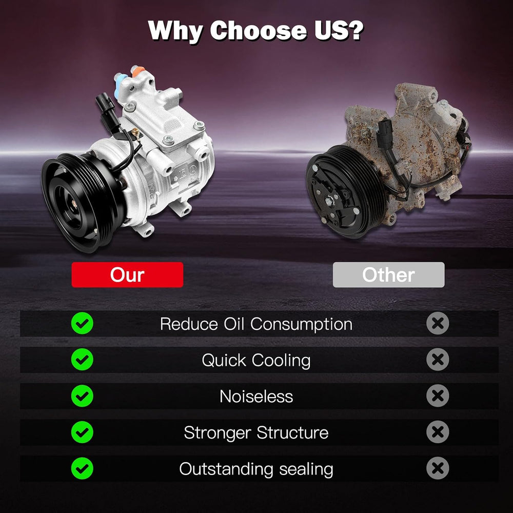 cciyu Air Conditioning Compressor for Hyundai Tucson for Kia Spectra