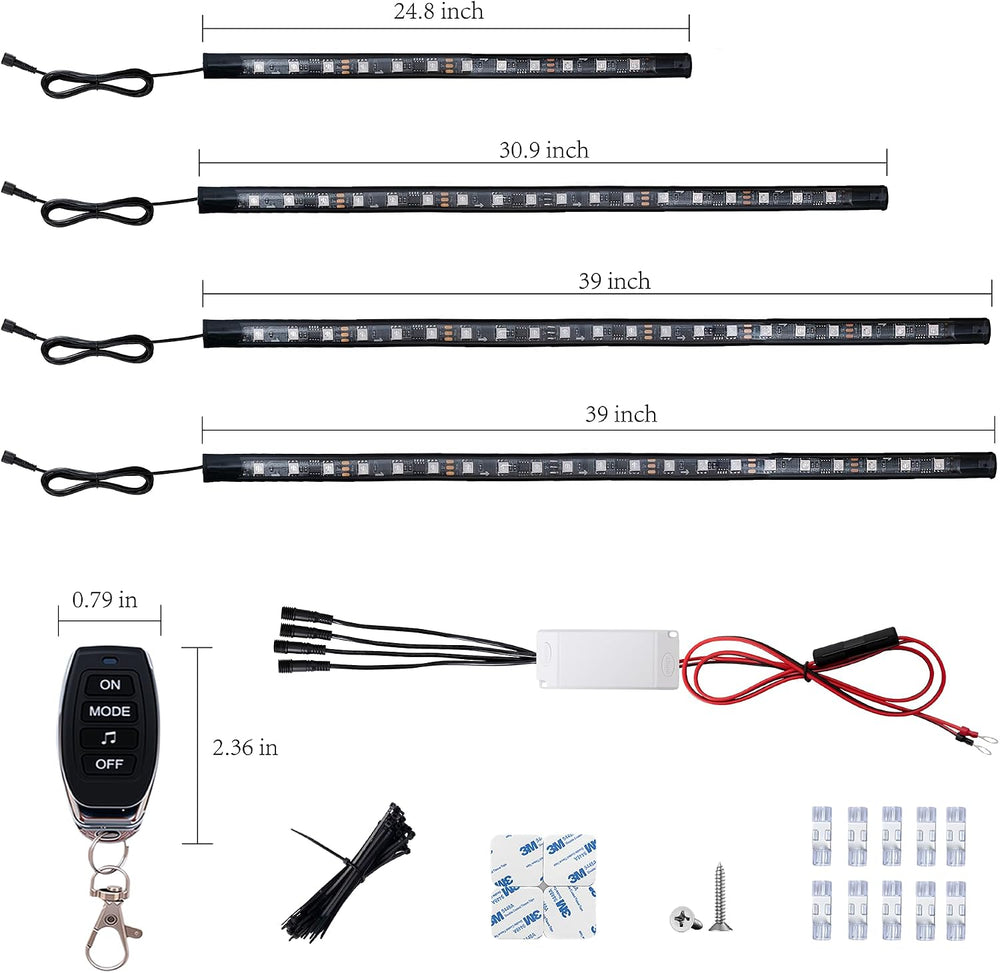 6Pcs Golf Cart Lights underglow Light kit/Accessories Lighting/Wheel Lights/l...