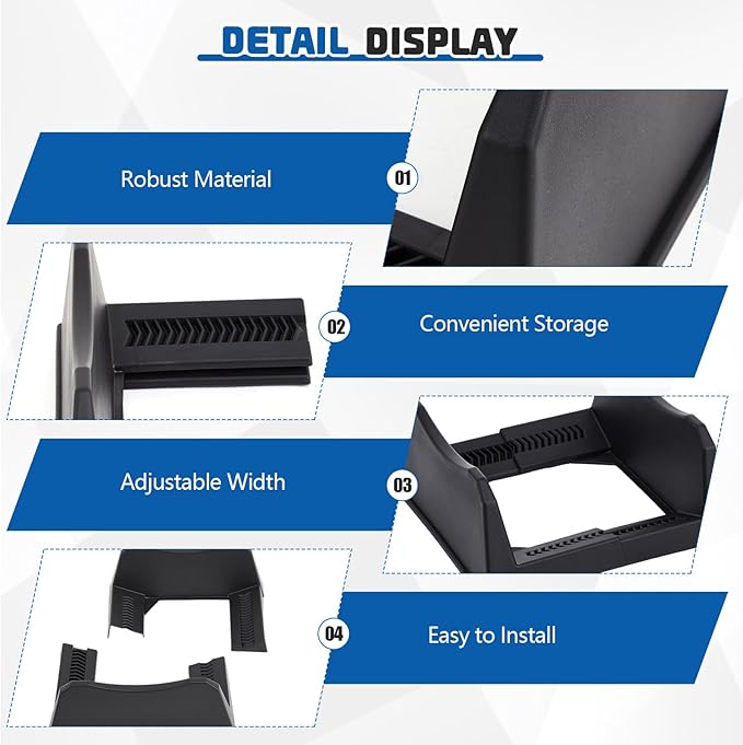 2 Pcs Car Tire Display Stand Wheel Display Rack Adjustable Width Rim Storage