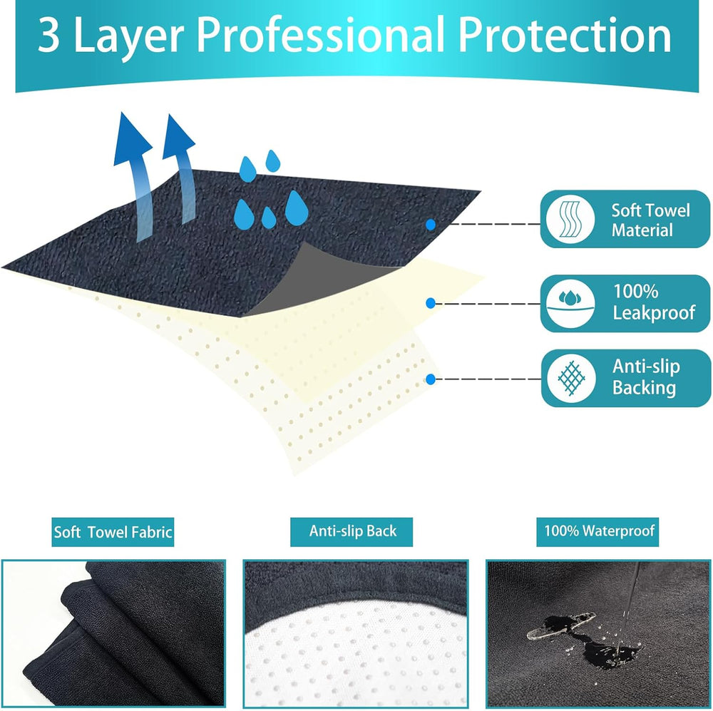 Car Seat Covers Universal Car Protective Front Seat Covers Washable Non-Slip ...