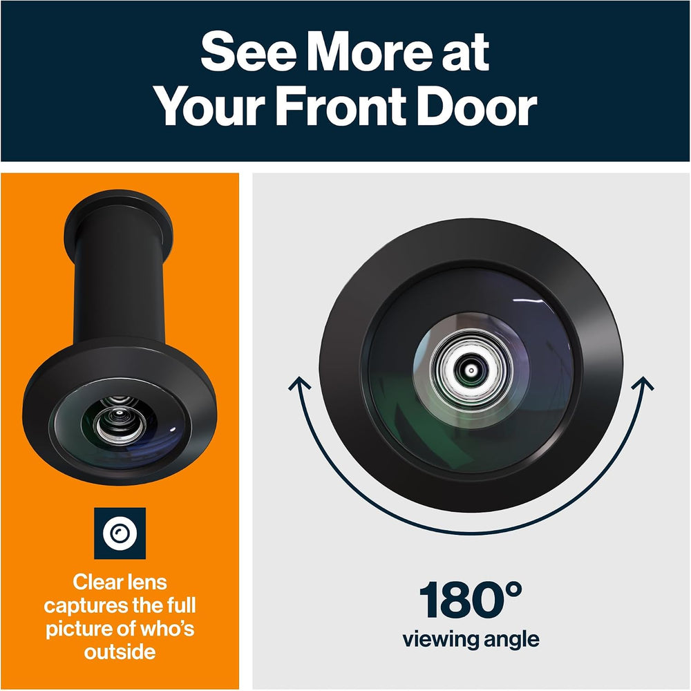 Door Viewer | Security Peep Hole Provides an Ultra Wide View | Peepholes for ...