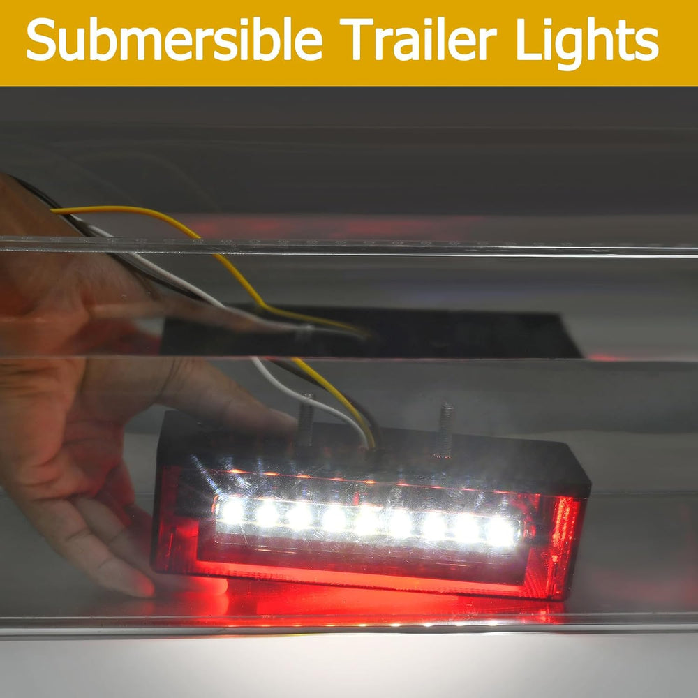 6inch Boat Trailer Lights LED Kit, Submersible Trailer Light