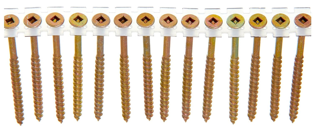 SENCO Duraspin #8x3 Collated Subfloor Wood Screw (08F300Y) 800 ct. tub