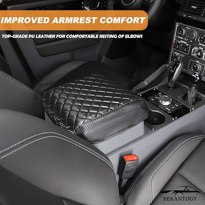 Car Armrest Box Cover Protector Compatible