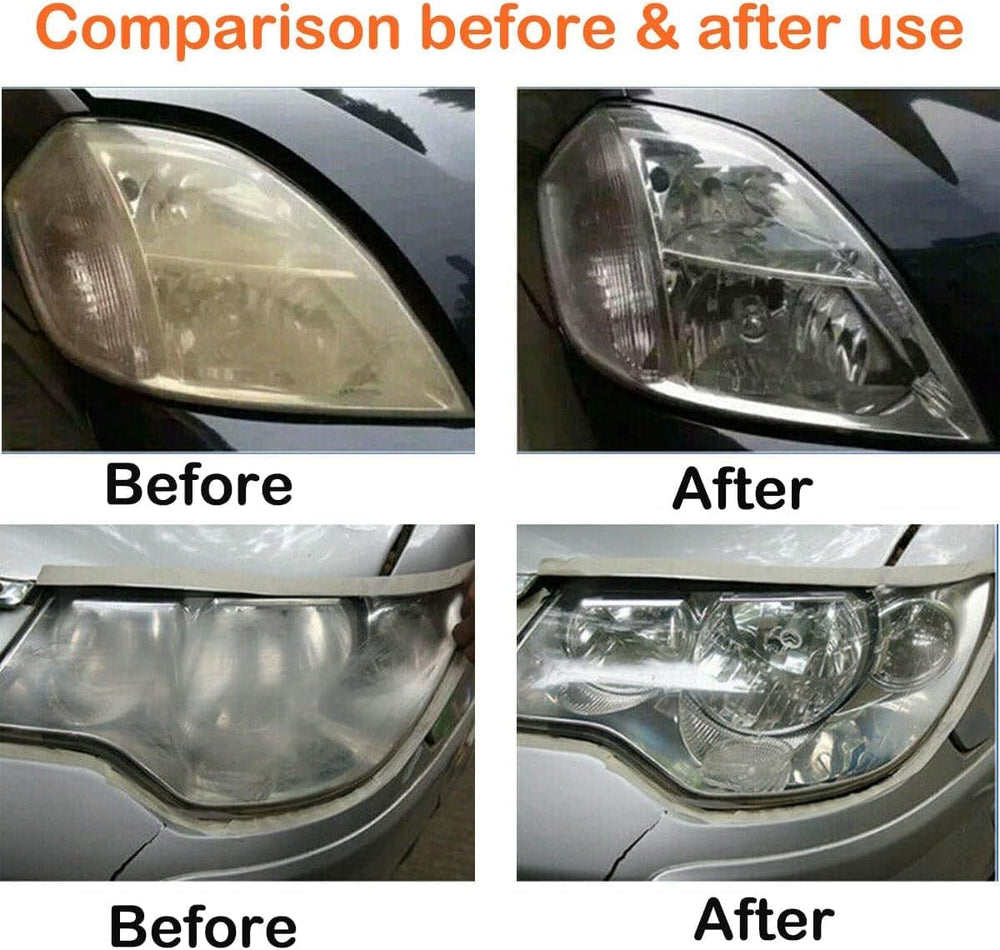 800g Headlight Restoration Kit,Car Headlight Glass Scratch Renovation Tool,Au...