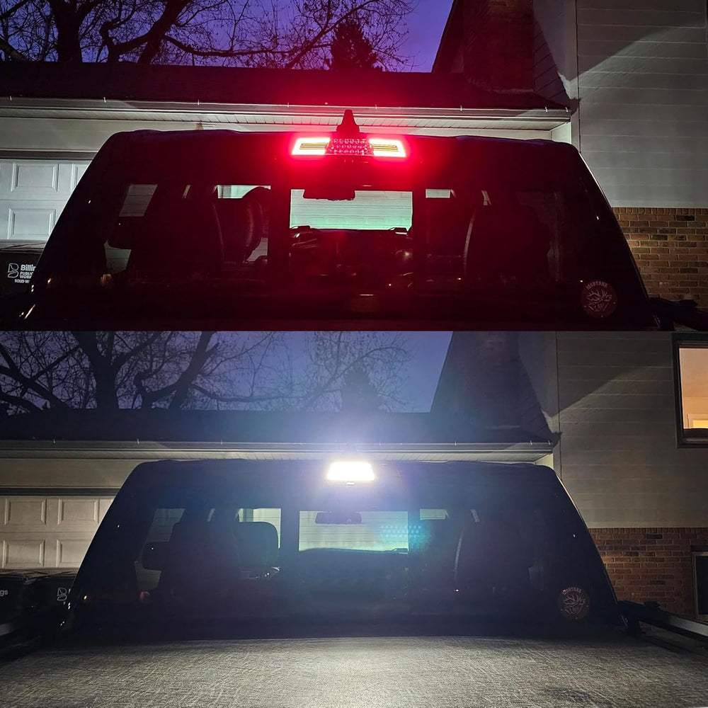 LED Third Brake Light Smoked Compatible with 2019-2026 RAM 1500 Rear High Mou...