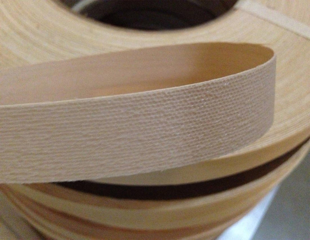 Edge Supply White Oak 3/4 in x 50 ft Roll – Pre-Glued Iron On Wood Veneer Tap...