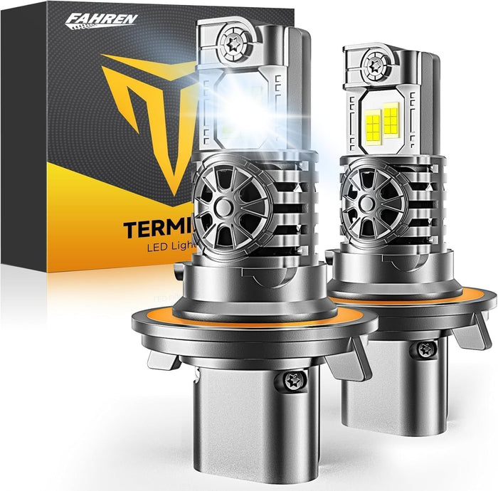 Upgraded H13/9008 Bulbs, 000LM 10X Super Brighter, 85000+ Hours Long Service (Pack of 2)