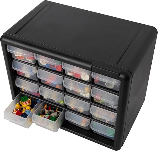 Akro-Mils 16-Drawer Plastic Drawer Storage Cabinet