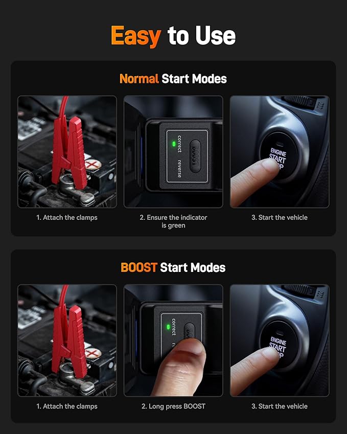 WOLFBOX 3000A Jump Starter