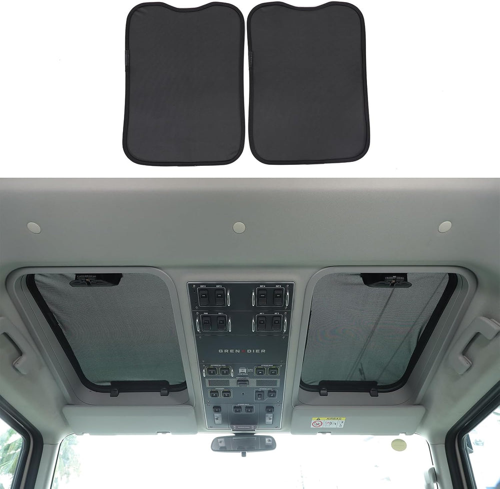 Compatible with INEOS Grenadier 2020-2024 Car Sunroof Sun Shade, Foldable