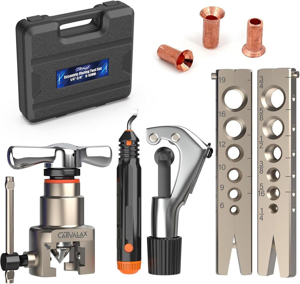 CARVALAX 45° Precision Eccentric Flaring Kit，Metric/Imperial Clamps