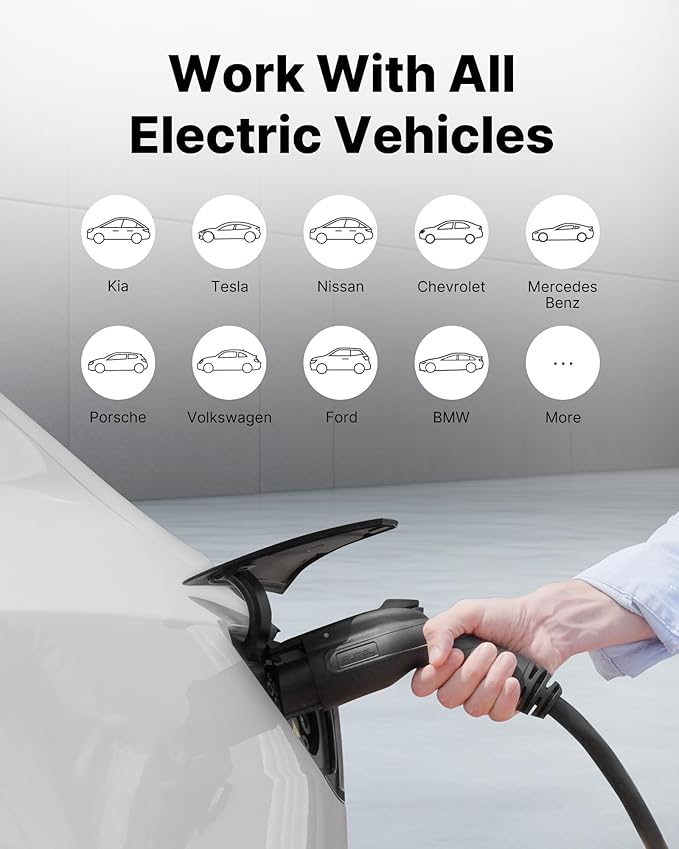 Autel MaxiCharger Level 2 EV Charger up to 40Amp, Indoor/Outdoor Fast Electric