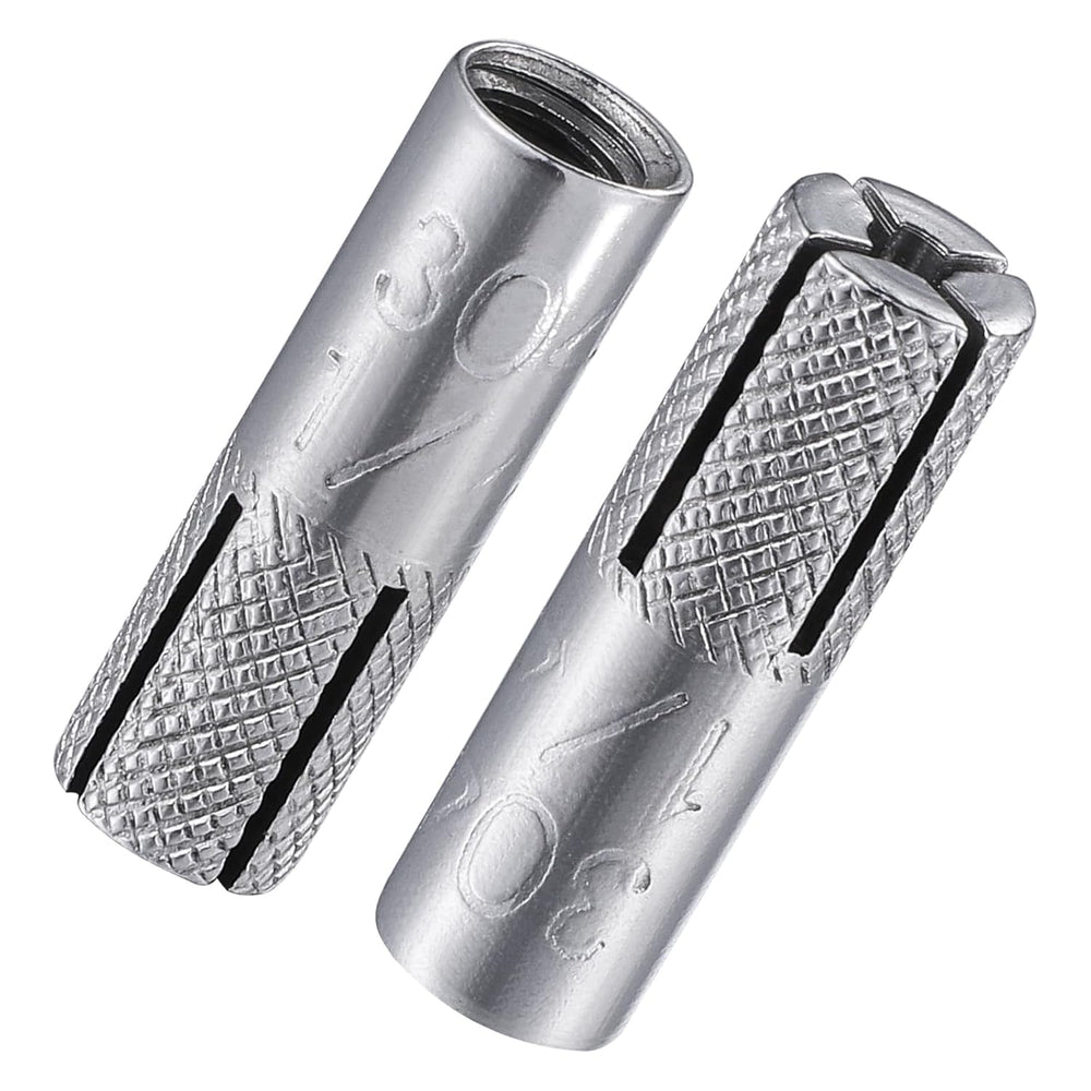 Wensilon(100 pcs) 1/4"-20 Premium Stainless Steel Drop in Anchors Assort...