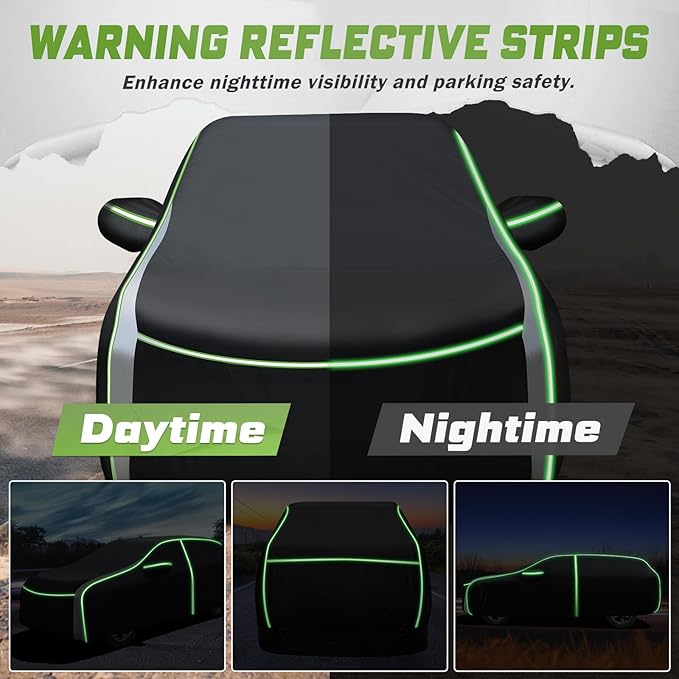 Mixsuper Liner Car Cover for Chevrolet Equinox/GMC Terrain 2005-2026, 7 Layers