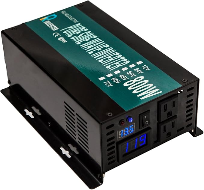 WZRELB Full Power Full Power Endurable Led Display 800W Pure Sine Wave Solar
