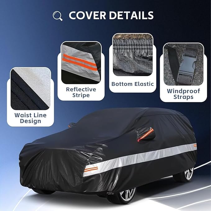 10 Layers SUV Car Cover Custom Fit