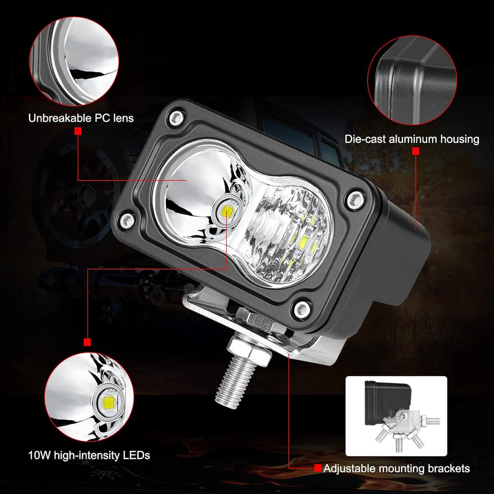 3 Inch Driving Lights LED Pod Light Cube Off Road Light Bar