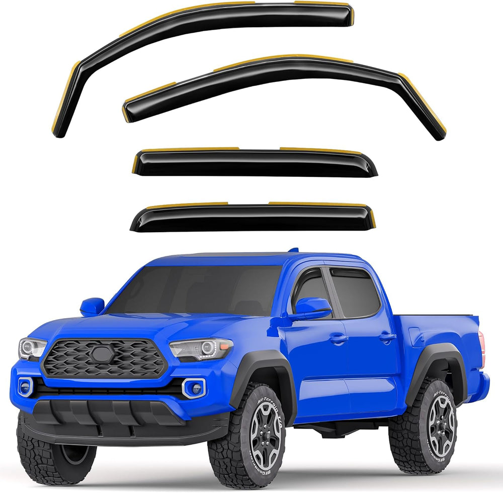 in-Channel Window Rain Guards Fit