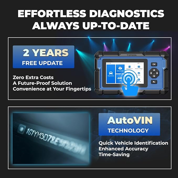 TOPDON ArtiDiag600 Pro, OBD2 Scanner Diagnostic Tool