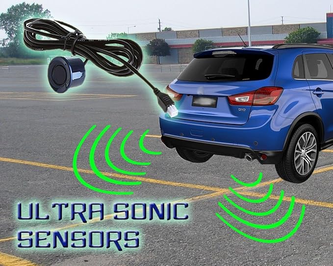 ZONETECH Car Reverse Backup Radar System (50 Pack)