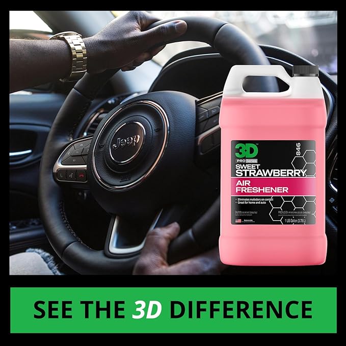 3D Water Based Odor Eliminator | Made in USA | All Natural | No Harmful