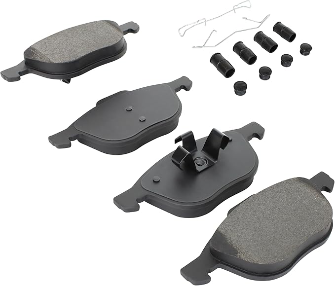 Premium Semi-Metallic Front Brake Pads Compatible