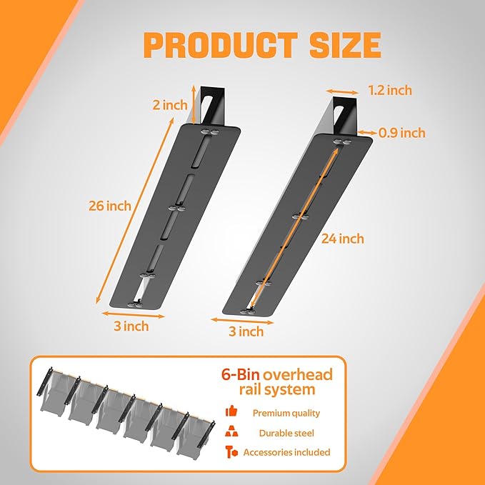 Ultrawall Overhead Garage Storage Rack, Heavy Duty Ceiling Storage Rack