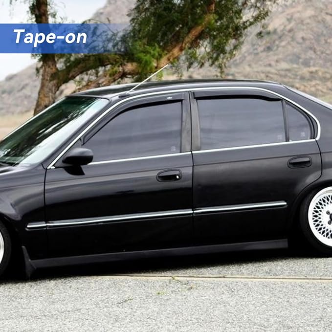 Window Visors Rain Guards Shield