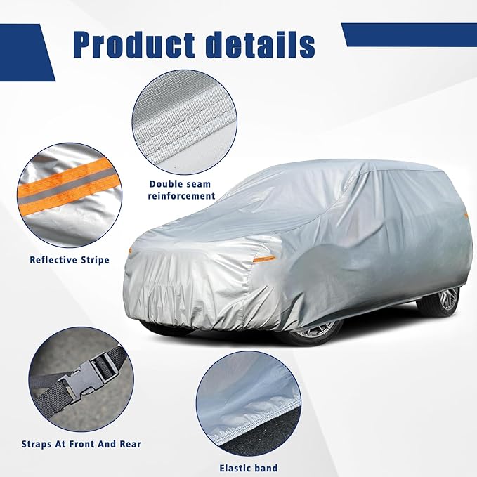 Kayme 6 Layers Car Cover Custom Fit