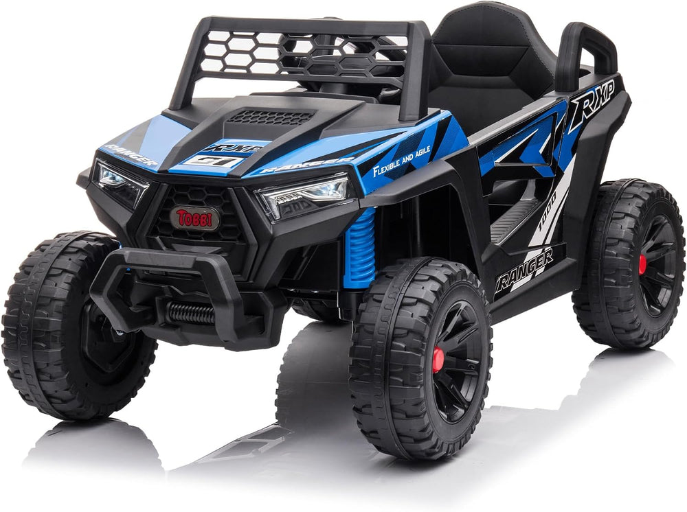 TOBBI 12V Kids Ride on Car, Electric Off-Road UTV Truck