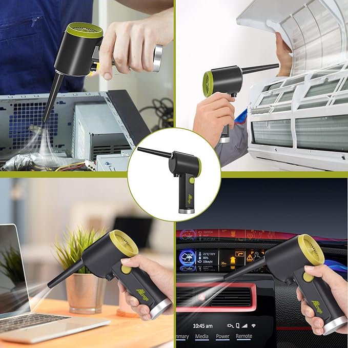 Compressed Air Duster, Electric Air Duster, Handheld Cordless Air Duster