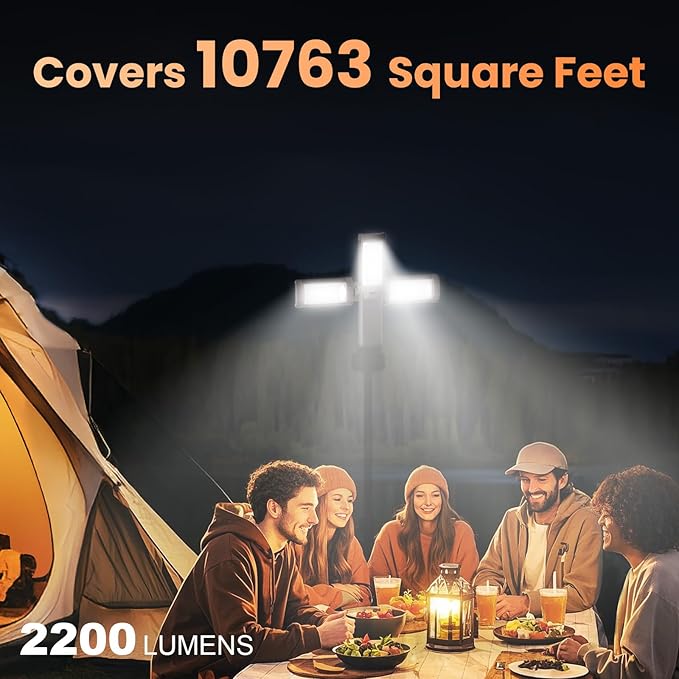 CAVN Rechargeable 10000mAh Camping Lights