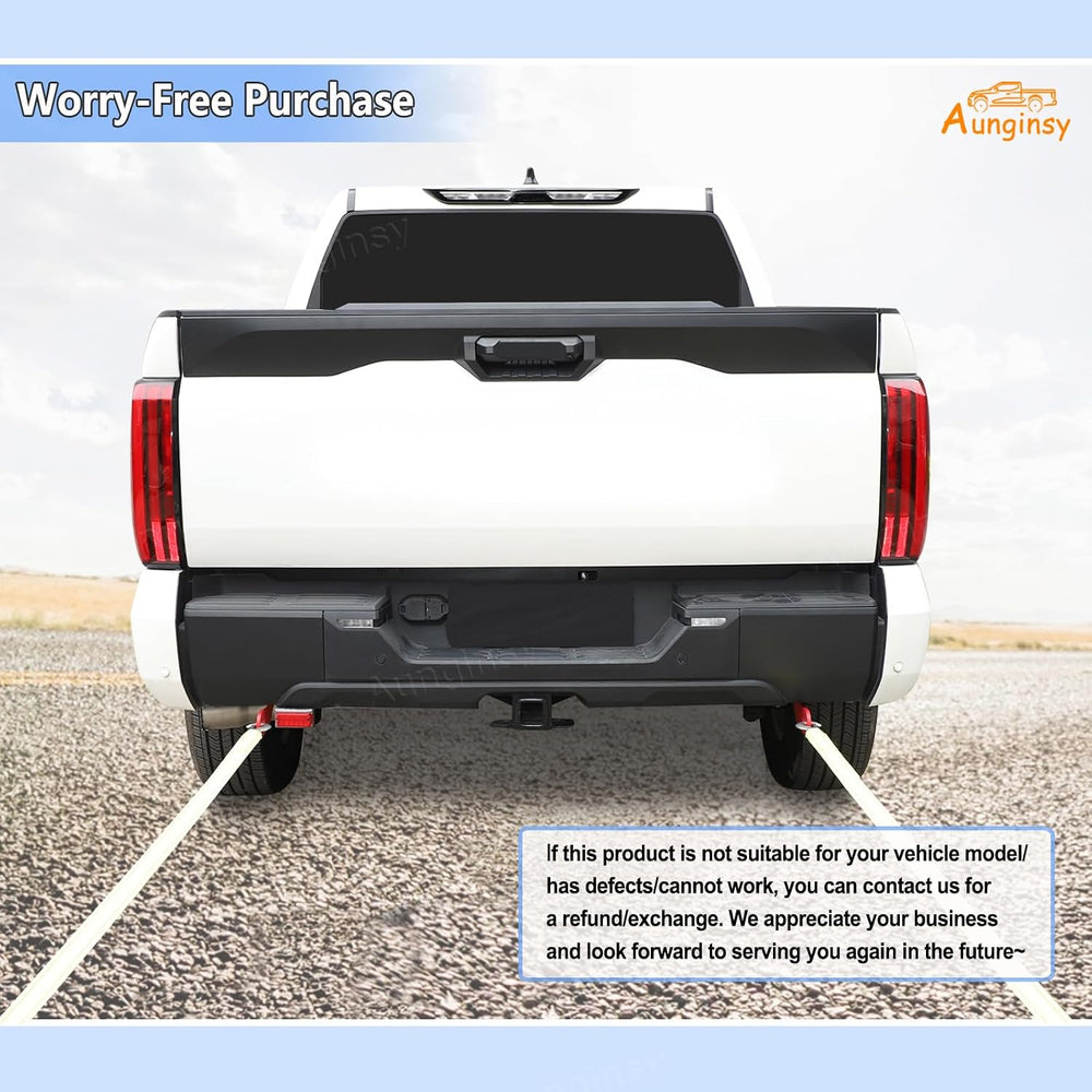 Aunginsy 2PCS Rear Tow Hitch Receiver Hook Compatible with Toyota Tundra 2026...