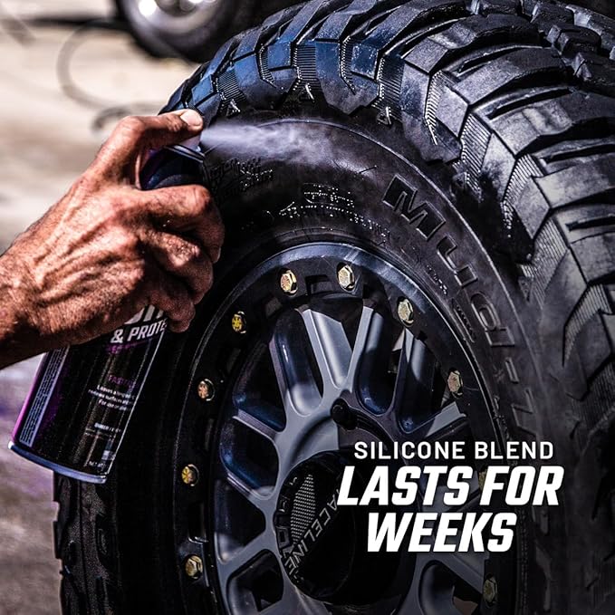 Slick Products Shine & Protectant, Long-Lasting High-Gloss Clear Coat Spr...