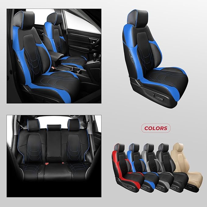FREESOO CRV Seat Covers Full Set,