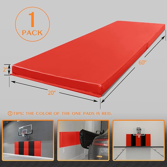 PROGOAL 2"/4" Thick Foam Protection Wall Pad，Gym Basketball-Court