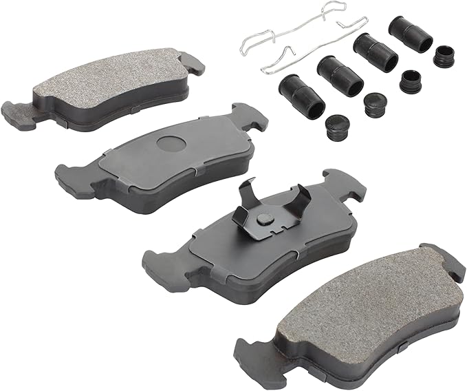 Premium Semi-Metallic Front Brake Pads Compatible