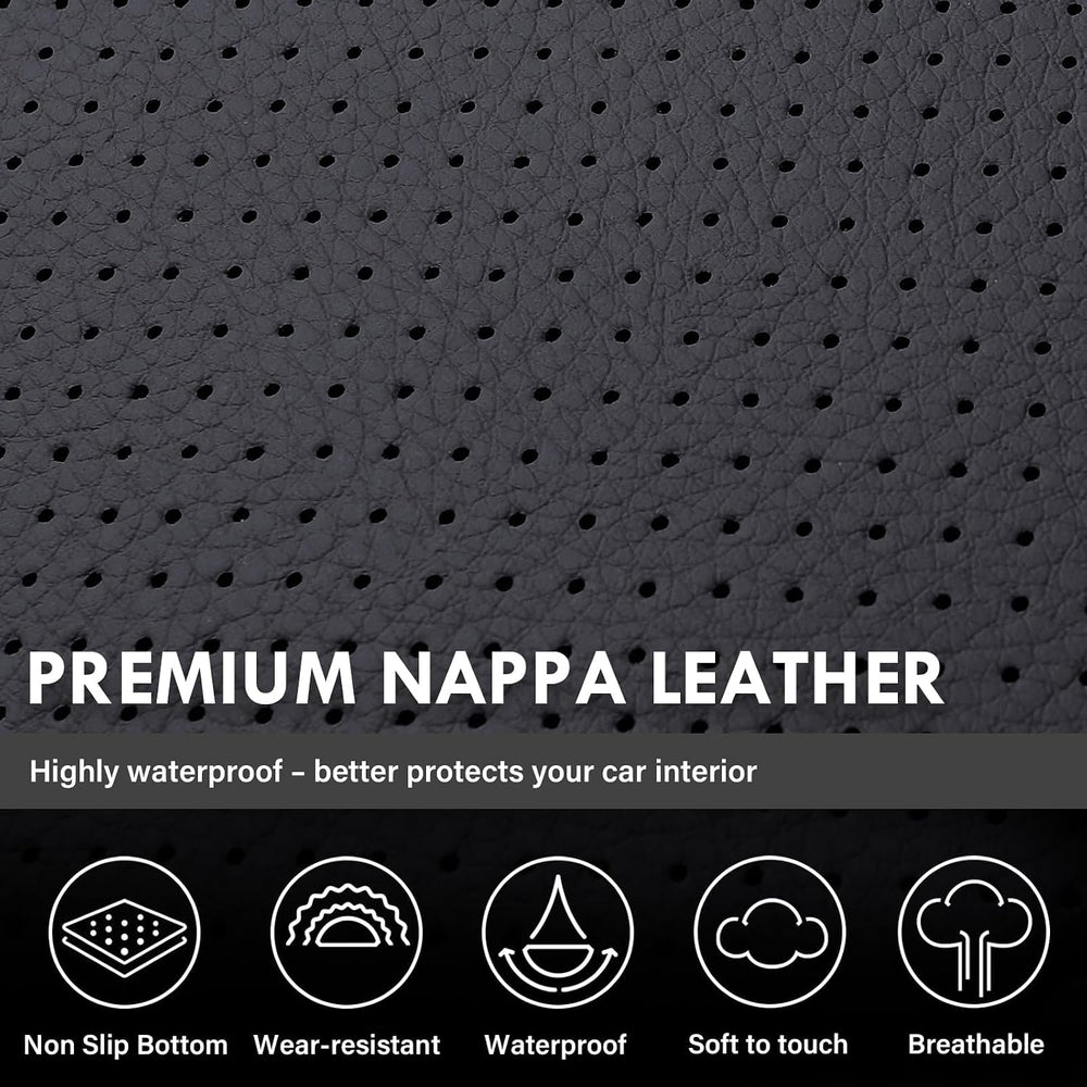 Coverado Chevy Silverado Seat Covers, Faux Leather Seat Covers Fit for Chevy ...